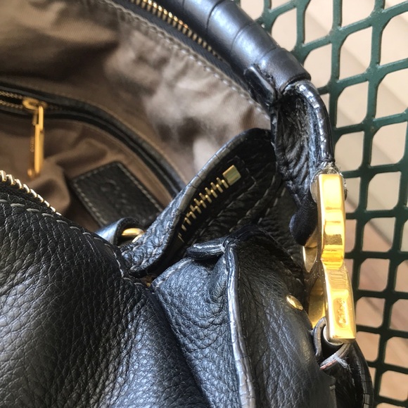 ❌SOLD❌Chloe Marcie Hobo Large Leather Bag &Dustbag - Picture 7 of 8